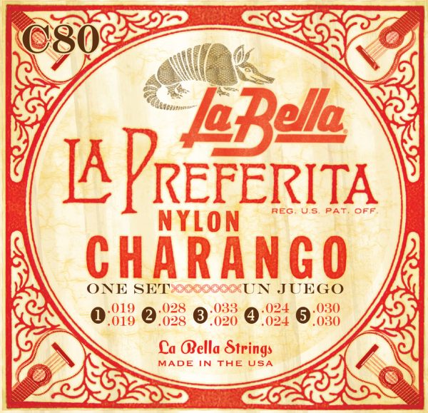 La Bella C80 Charango Strings
