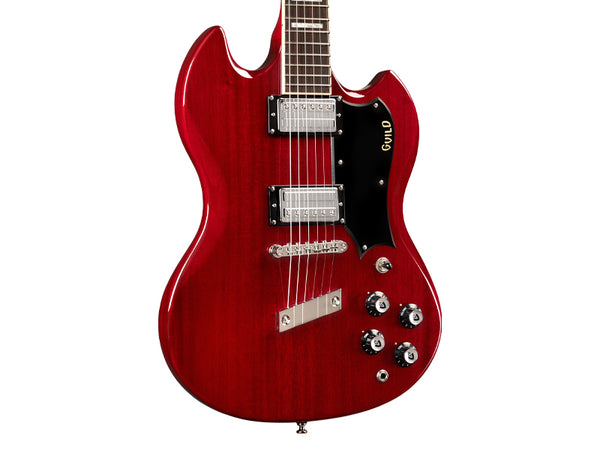 Guild Polara Deluxe Electric Guitar - Cherry Red
