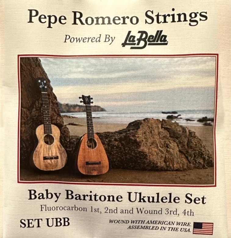 Pepe Romero Strings UBB Baby Baritone DGBE Zenith Music