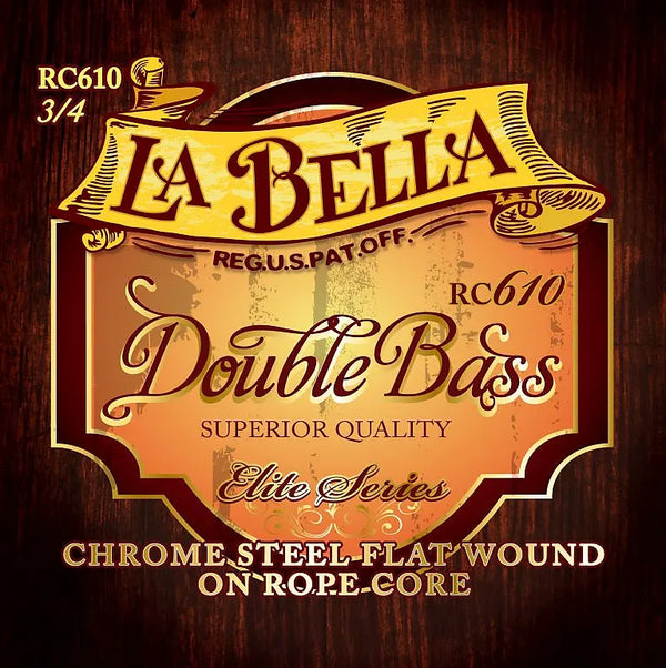 La Bella RC610 3/4 Double Bass String Set