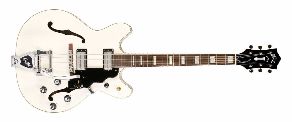 ギター Guild STARFIRE V White Guild Starfire V White - Zenith Music