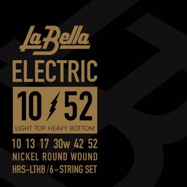 La Bella HRS-LTHB Electric Guitar Strings - Light Top, Heavy Bottom