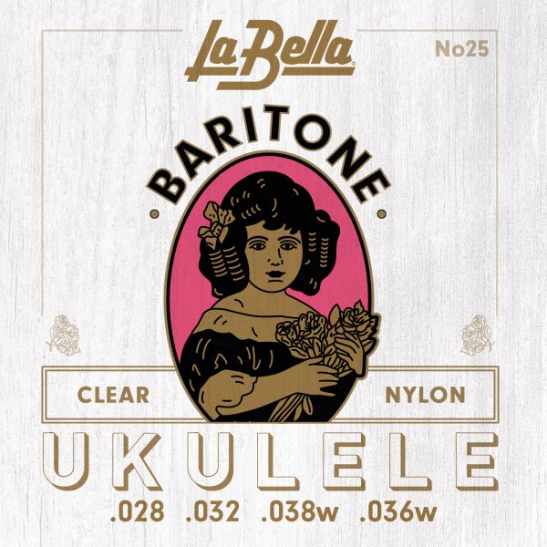 La Bella No. 25 Baritone Ukulele String Set