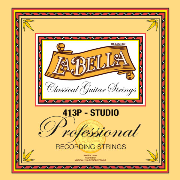 La Bella 413P Professional Studio Recording Classical Guitar Strings