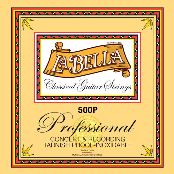 La Bella 500P Professional Recording & Concert Classical Guitar Strings