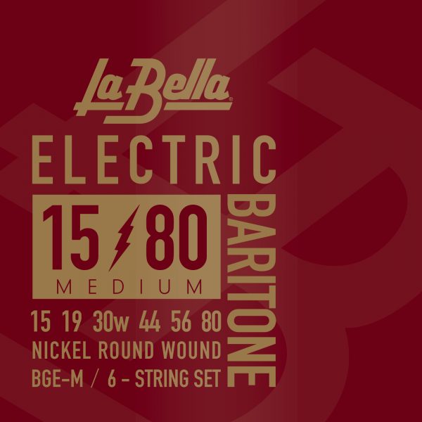 La Bella BGE-M Electric Baritone – Medium -15-80