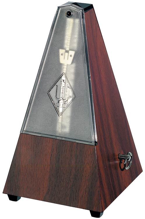 Wittner Maelzel 812K Mahogany Grain (Plastic) Metronome