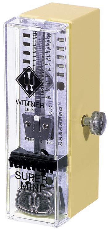 Wittner Taktell Super-Mini 882051 Ivory Colour (Plastic) Metronome