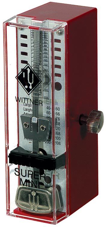 Wittner Taktell Super-Mini 884051 Ruby (Plastic) Metronome