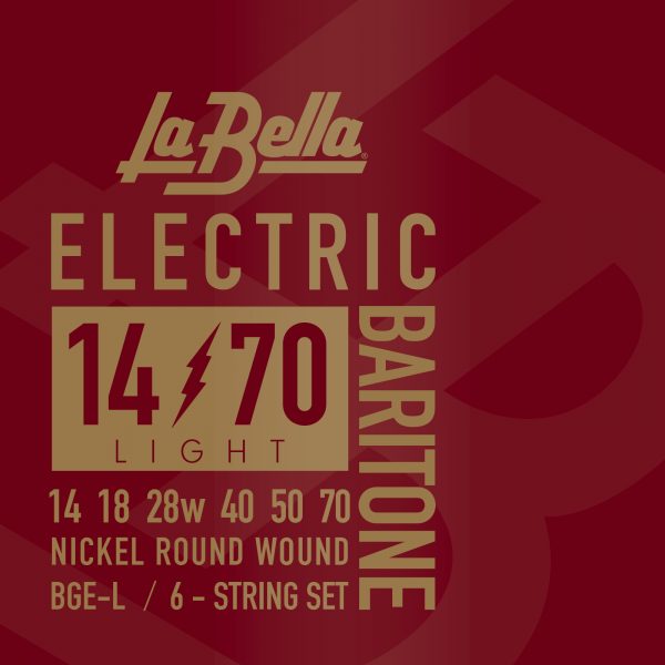 La Bella BGE-L Electric Baritone – Light - 14-70