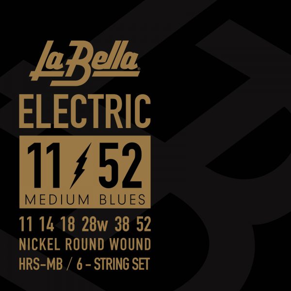 La Bella HRS-MB Electric Guitar Strings - Medium Blues