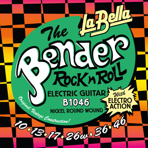 La Bella B1046 Bender Electric Guitar Strings - Regular - 10-46