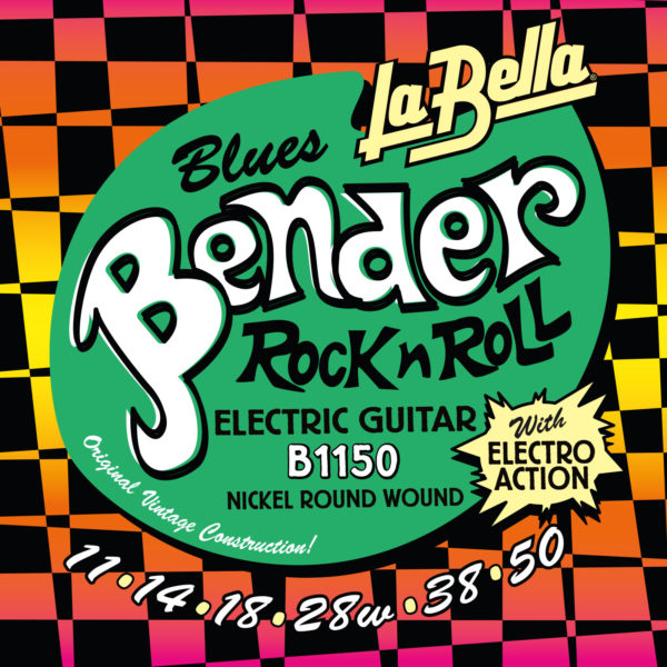 La Bella B1150 Blues Bender Electric Guitar Strings - Blues - 11-50