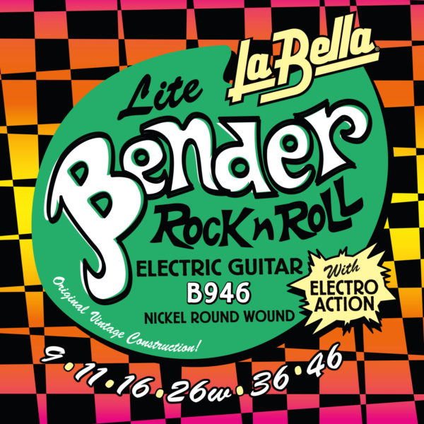 La Bella B946 Lite Bender Electric Guitar Strings - Light - 9-46