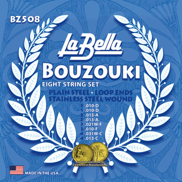 La Bella BZ508 Bouzouki Strings - 8-String