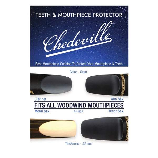 Chedeville Teeth & Mouthpiece Protector - 4Pk
