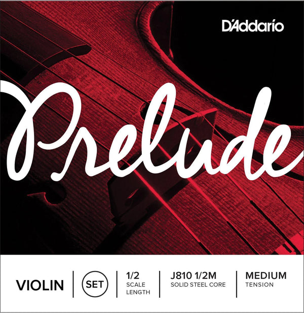 D'Addario Prelude Violin String Set J810 1/2M