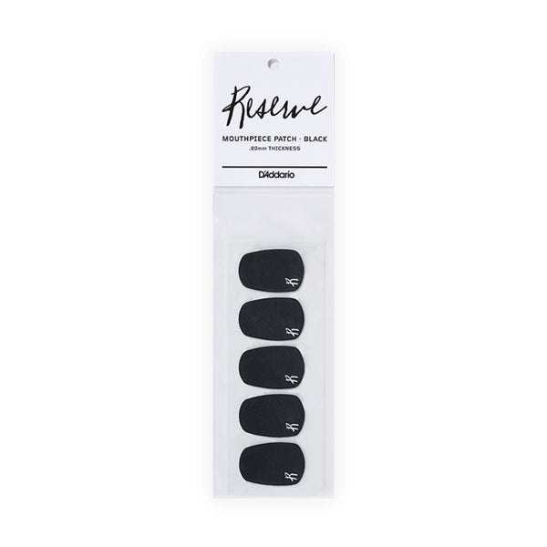 D'Addario Reserve Mouthpiece Patches RMP01B - Black