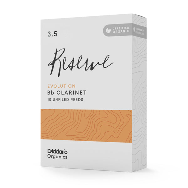 D'Addario Reserve Evolution B♭ Clarinet Reeds ODCE1035 - Strength 3.5