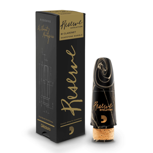 D'Addario Reserve Evolution EV10 Bb Clarinet Marble Mouthpiece MCE-EV10-MB