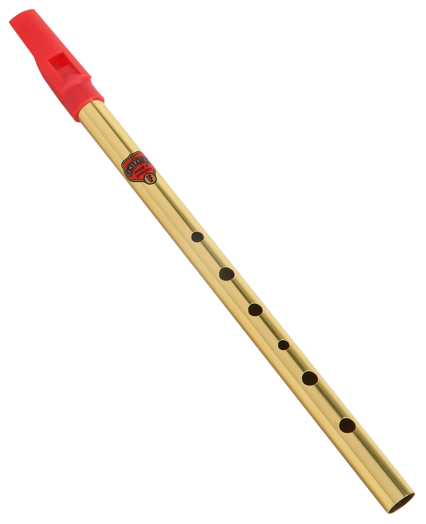 Generation Original Flageolet Tin Whistle - F - Brass