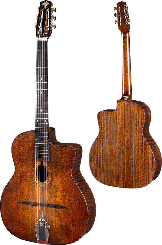 Eastman DM1 Gypsy Jazz Guitar - Classic Finish