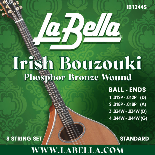 La Bella IB1244S Irish Bouzouki Strings - Standard