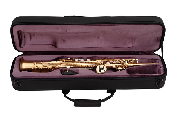 Trevor James EVO Soprano Saxophone - Gold Frosted