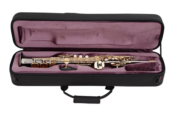 Trevor James EVO Soprano Saxophone - Black / Gold Lacquer