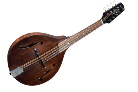 Kentucky KM-206 Deluxe A-Model Mandolin – Satin Brown