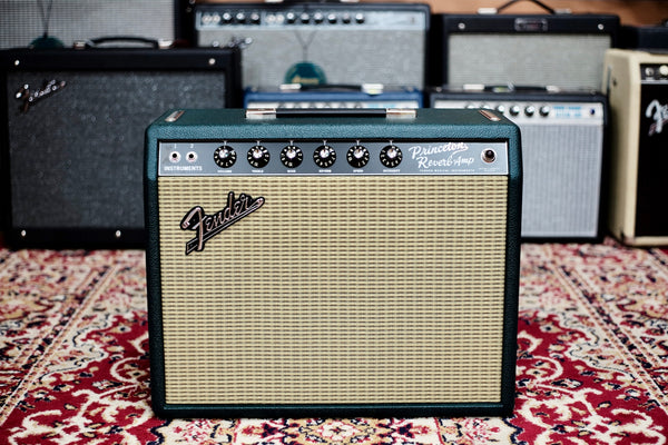 Fender '65 Princeton Reverb Amplifier - Ltd Ed British Green G1265