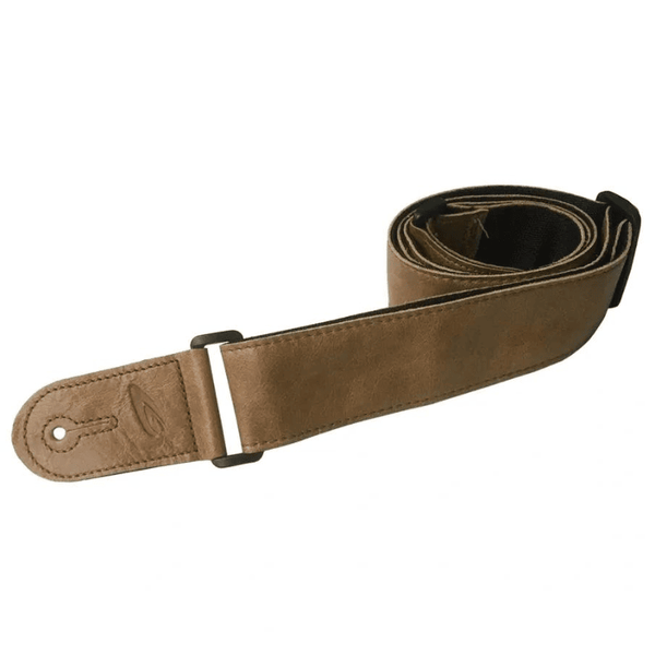 Leathergraft Adjustable 2" Leather Guitar Strap - Honey