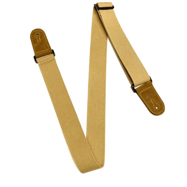 Leathergraft Cotton Web 2" Guitar Strap - Beige