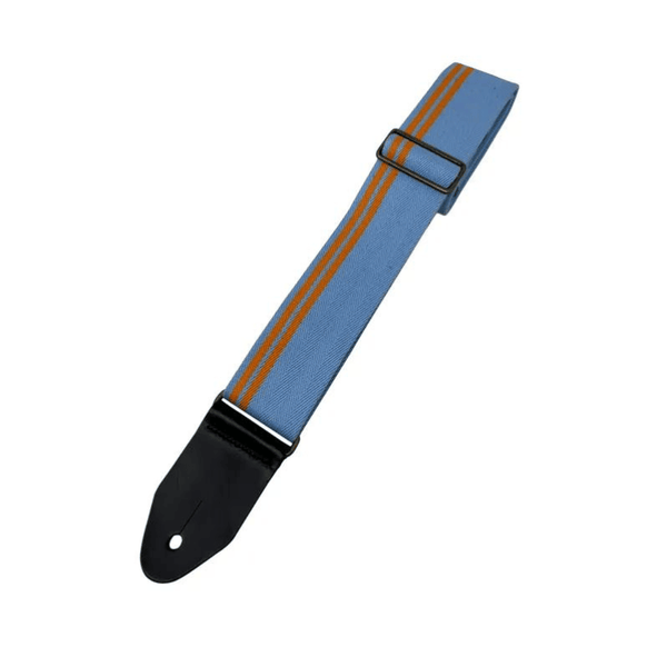 Leathergraft Cotton Racing 2" Guitar Strap - Blue