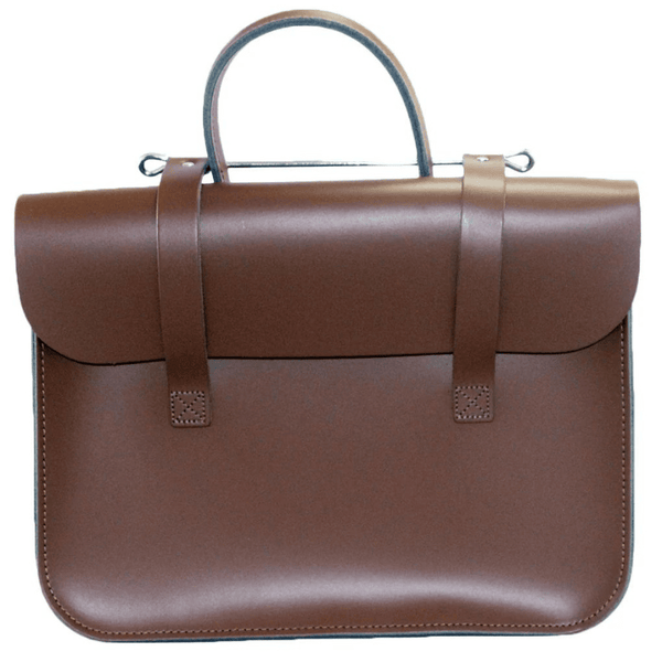 Leathergraft Leather Music Case - Brown