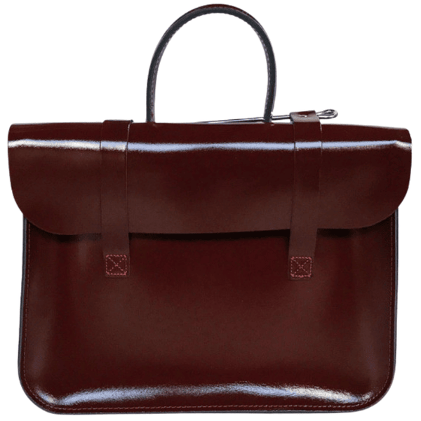 Leathergraft Leather Music Case - Oxblood