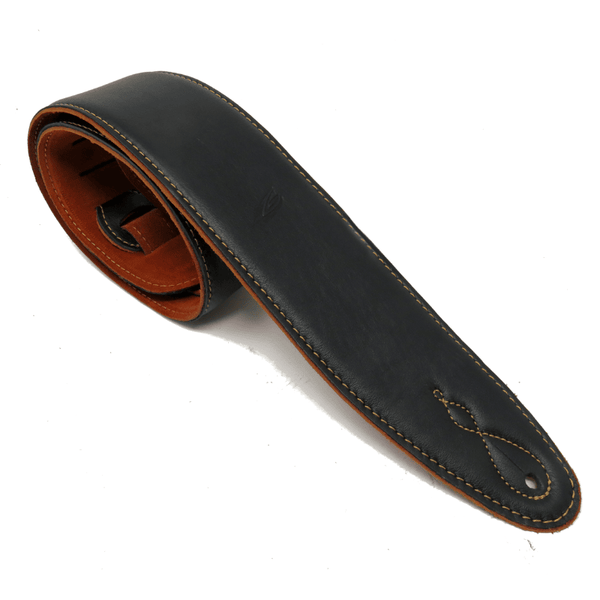 Leathergraft Pro Reversible Leather Guitar Strap - Rust