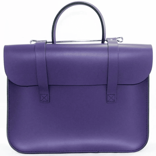 Leathergraft Leather Music Case - Purple