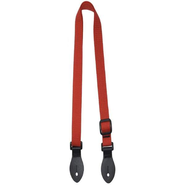 Leathergraft Web 1" Ukulele Strap - Red