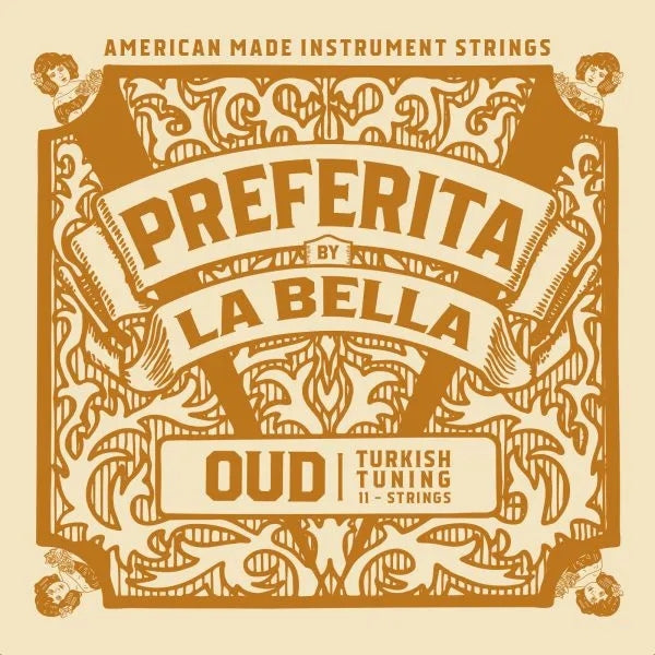 La Bella OU-PT Preferita Oud Strings - Turkish Tuning