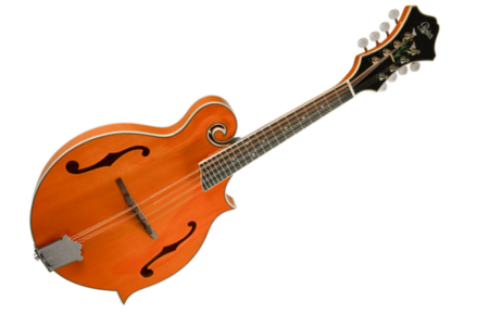 Rover RM-75 Deluxe F-Model Mandolin – Translucent Amber