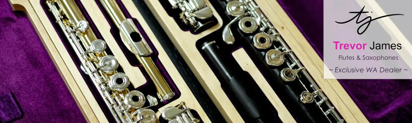 Zenith Music are the exclusive WA dealer of Trevor James Flutes and Saxophones.
