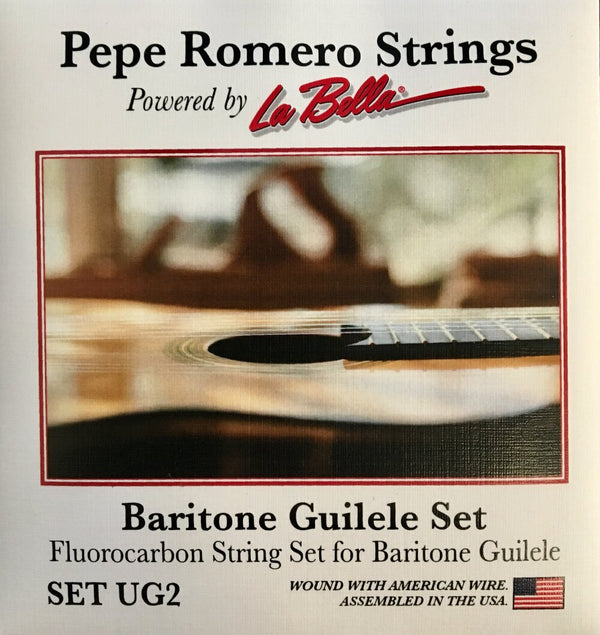 Pepe Romero Strings UG2 Set Baritone Guilele, Fluorocarbon