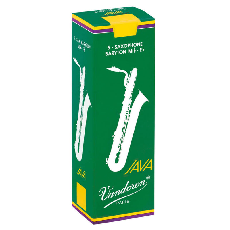Java Redand Green Reeds Vandoren Java Green Baritone Sax Reeds Strength 4 - Zenith Music