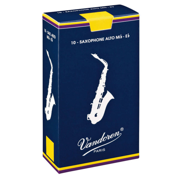 Vandoren Traditional Alto Saxophone Reeds SR215 - Strength 5