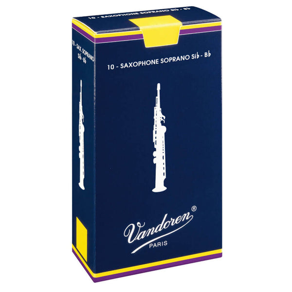Vandoren Traditional Soprano Saxophone Reeds SR2015 - Strength 1.5