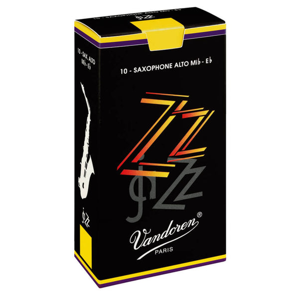 Vandoren ZZ Alto Saxophone Reeds SR414 - Strength 4