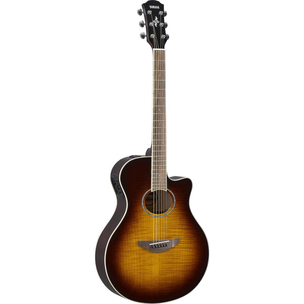 Yamaha APX600FM Thinline Acoustic Electric Guitar - Tobacco Brown Sunburst