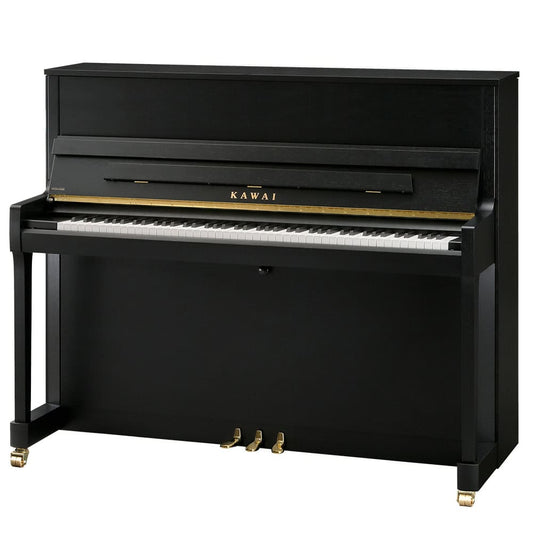 Kawai E-300 Upright Piano - Ebony Satin