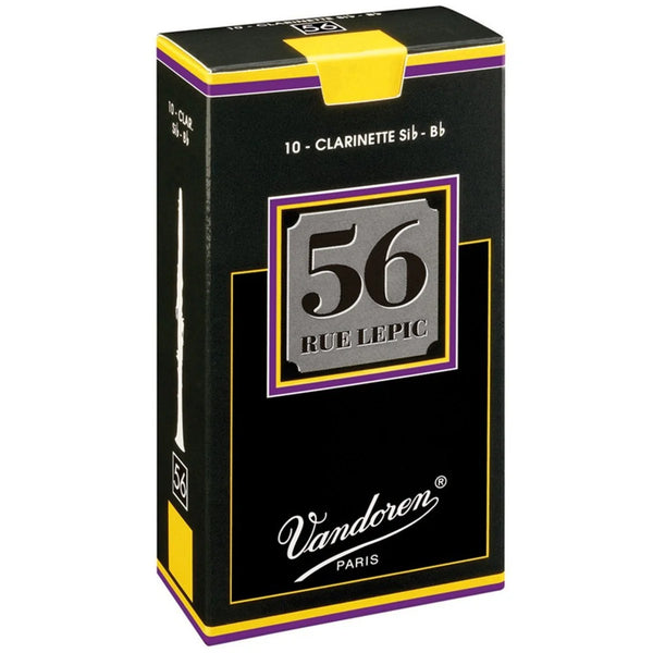 Vandoren 56 Rue Lepic Bb Clarinet Reeds CR5035 - Strength 3.5